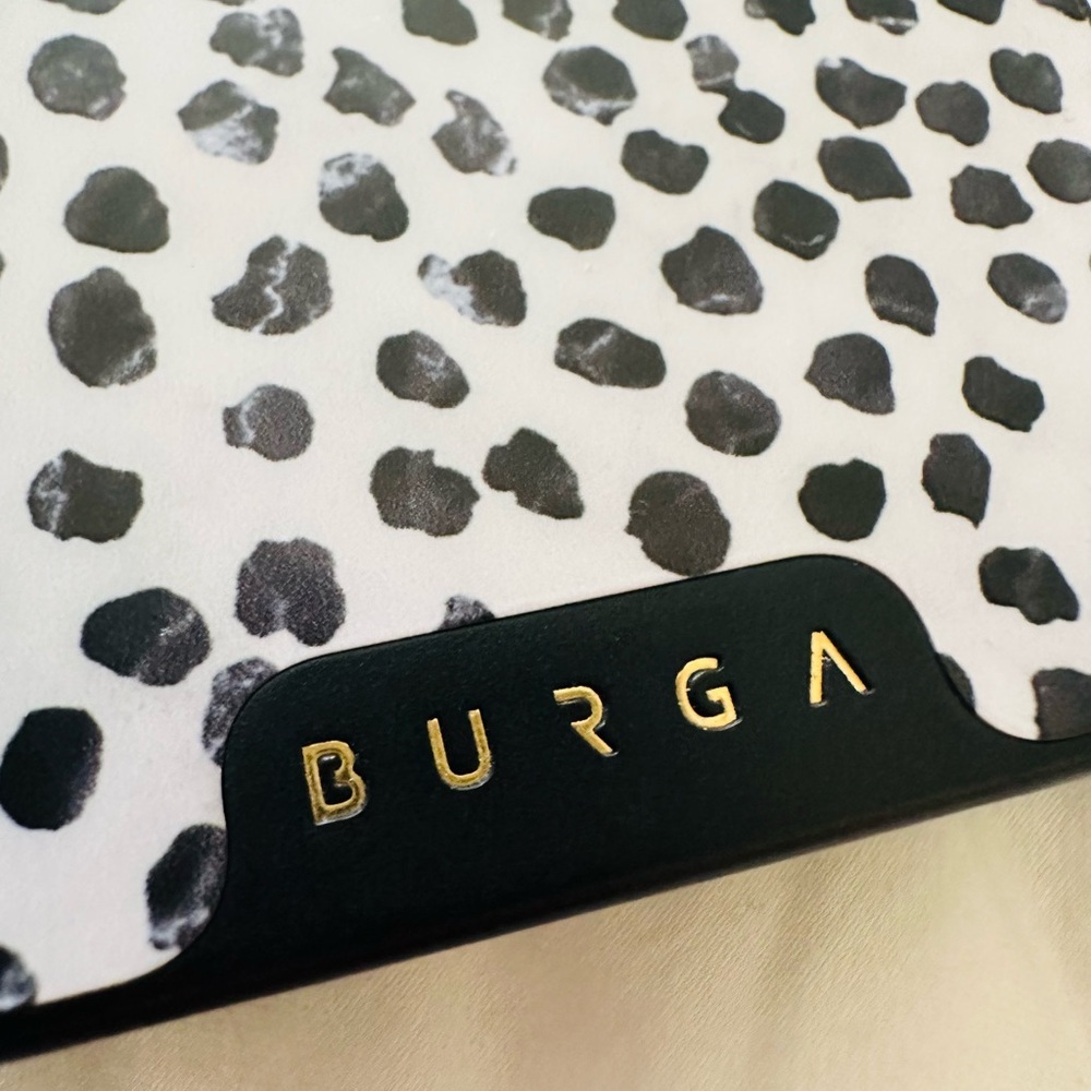 BURGA iPhone 14 Pro Elite Dark Almond Latte Black & Cream Phone Case - Picture 3 of 3